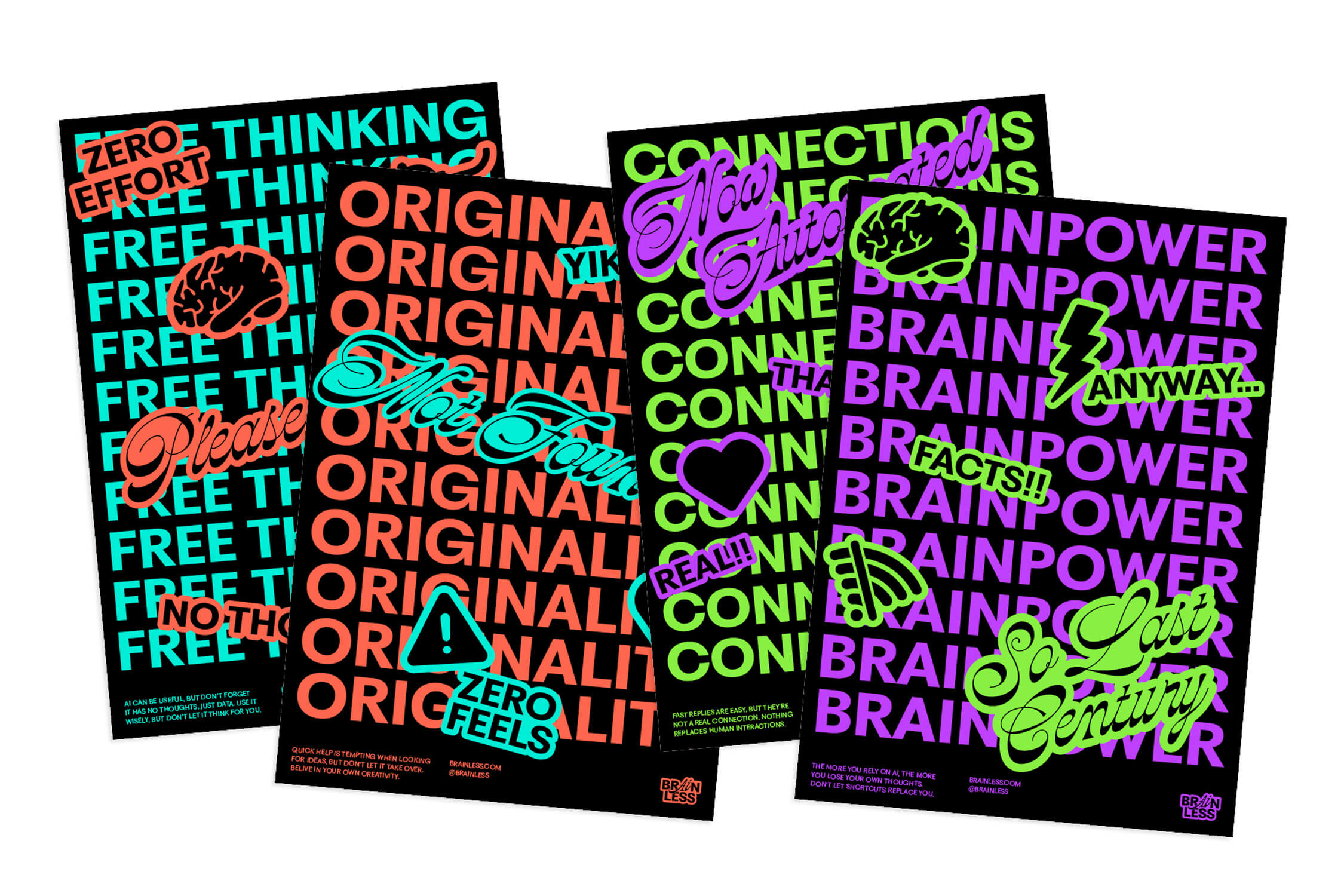 brainless posters