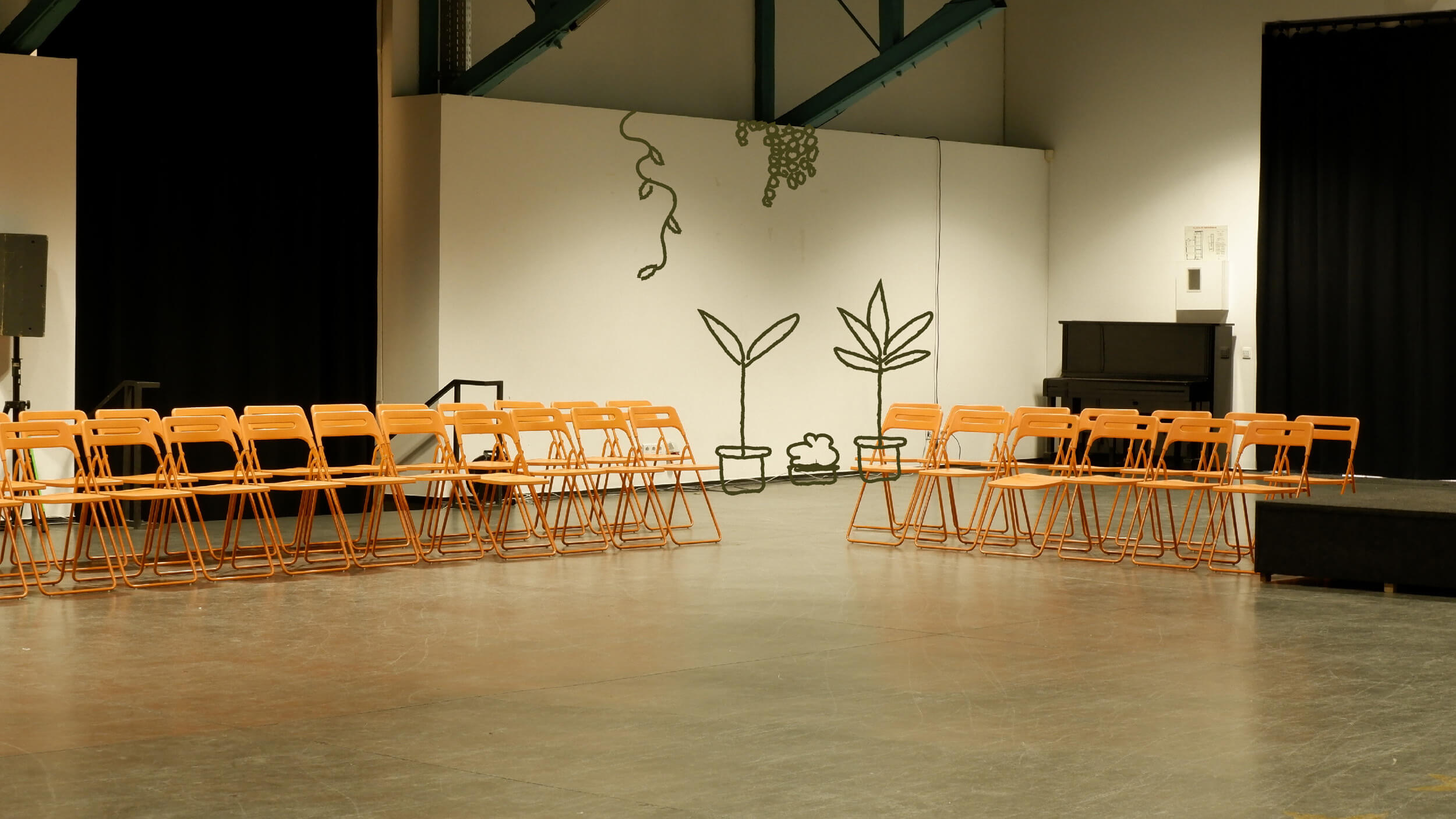 terramente mockup for the plant spaces